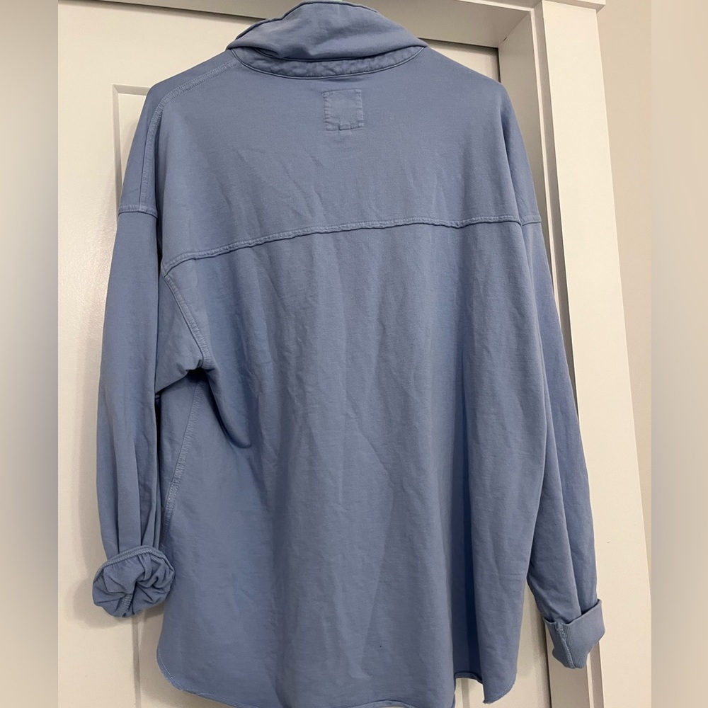 Aerie Take It Easy Popover Polo Sweatshirt